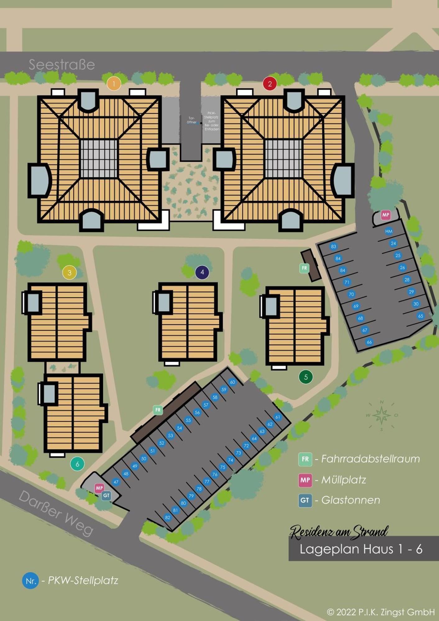 Residenz am Strand Wohnung 4-56 Ostseeheilbad Ostseeheilbad Zingst Exterior foto